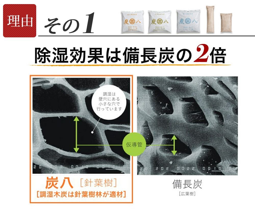 炭八スマートあげます！炭八お試し４種類セット室内用タンス用押入れ用湿気除湿小袋除湿シートクローゼット消臭剤炭送料無料湿気除湿ペット消臭脱臭炭結露結露防止湿気対策調湿木炭マンション結露防止出雲屋炭八