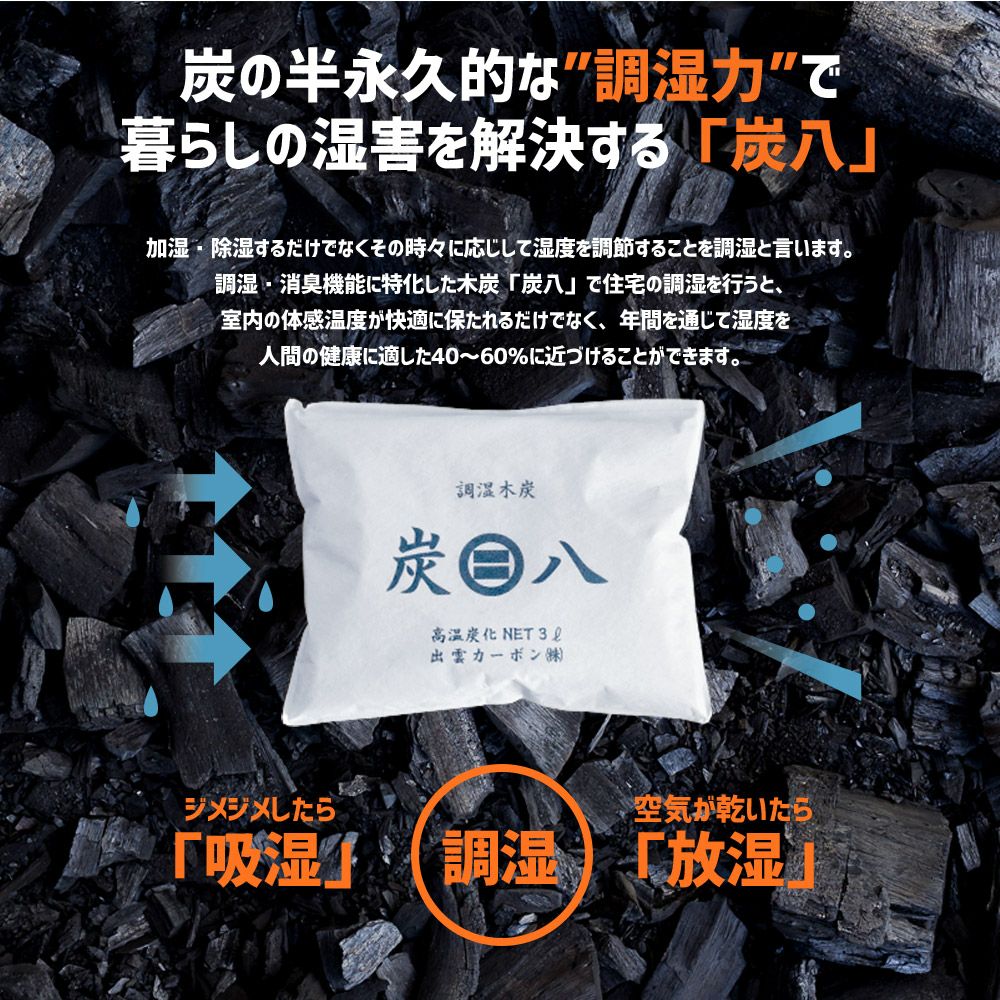 炭八福袋結露結露対策福袋出雲屋炭八繰り返し使える室内押入れTV通販タンスショートロング小袋ミニ結露防止除湿湿気取り消臭車内除湿対策湿気対策湿気とり衣替え