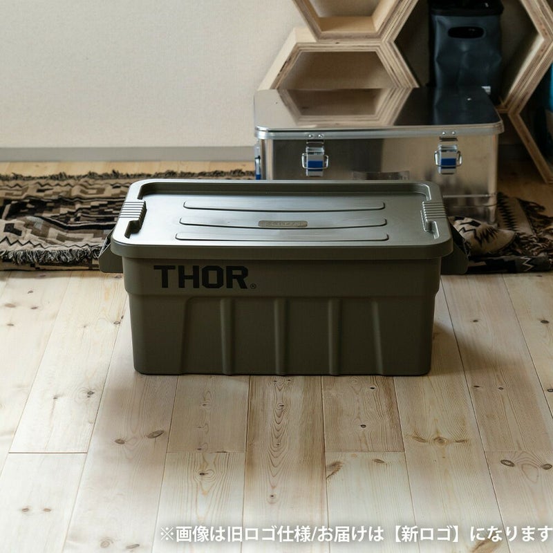 Thorコンテナ収納ボックスコンテナボックスおしゃれboxプラスチック53LアウトドアThorLargeTotesWithLid53LコンテナボックスRVBOX