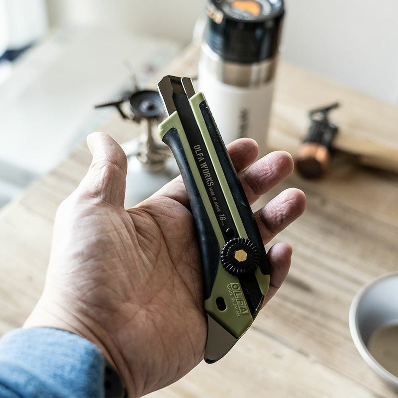 OLFA替刃式フィールドナイフオルファFK1ナイフアウトドアOW-FK1-ODOW-FK1-SB