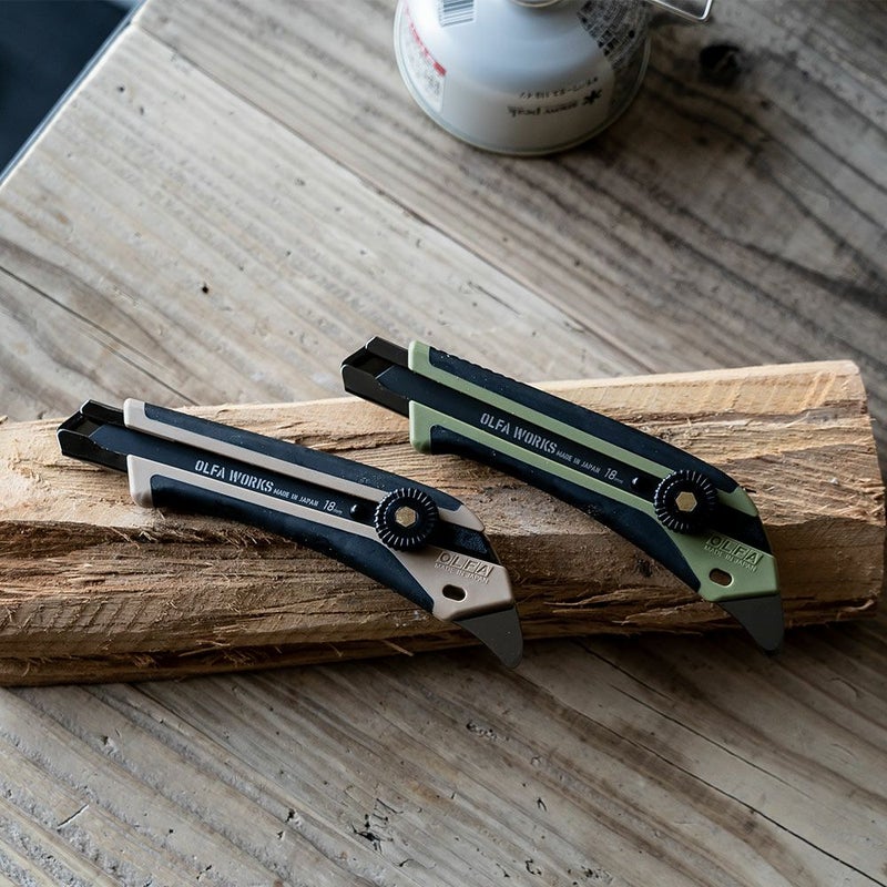 OLFA替刃式フィールドナイフオルファFK1ナイフアウトドアOW-FK1-ODOW-FK1-SB