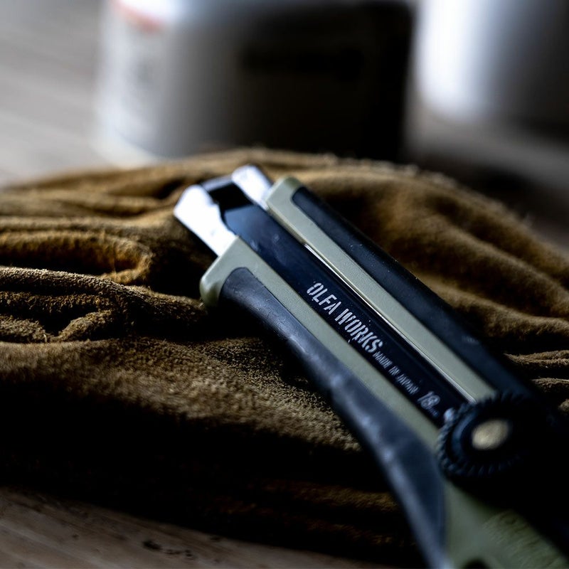 OLFA替刃式フィールドナイフオルファFK1ナイフアウトドアOW-FK1-ODOW-FK1-SB