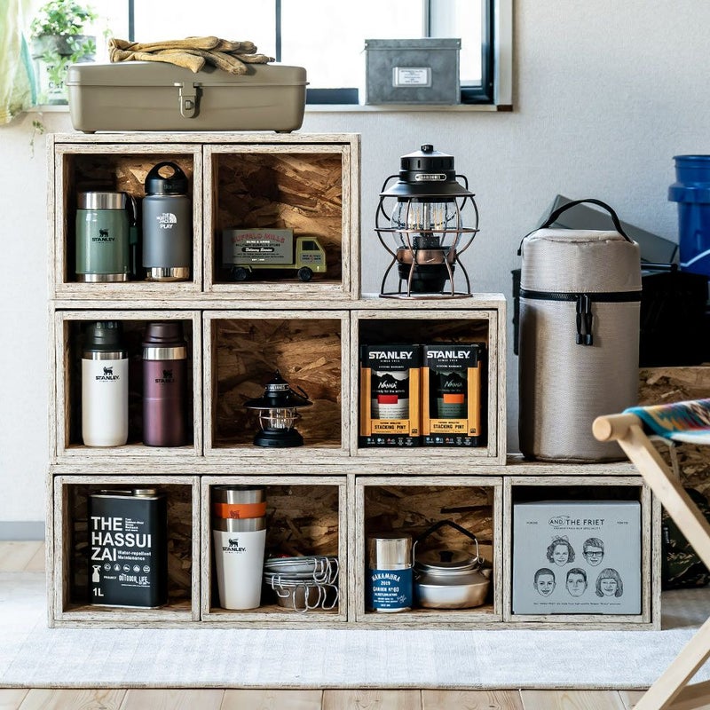 文庫収納ボックスセットシェルフボックス3あられ組みアラレ組み収納本棚木箱マガジンラック文庫文芸CDDVDBDルーター