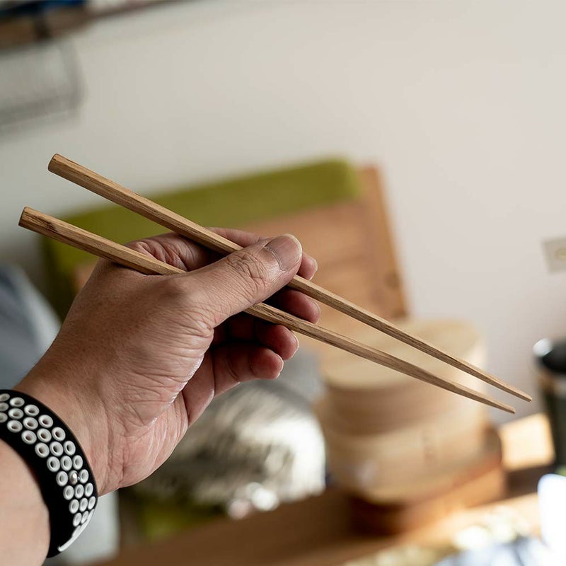 tetocaテトカ箸手にとる果実ナチュラルな天然木の素朴なお箸23cm国内生産蜜蝋仕上げ八角箸