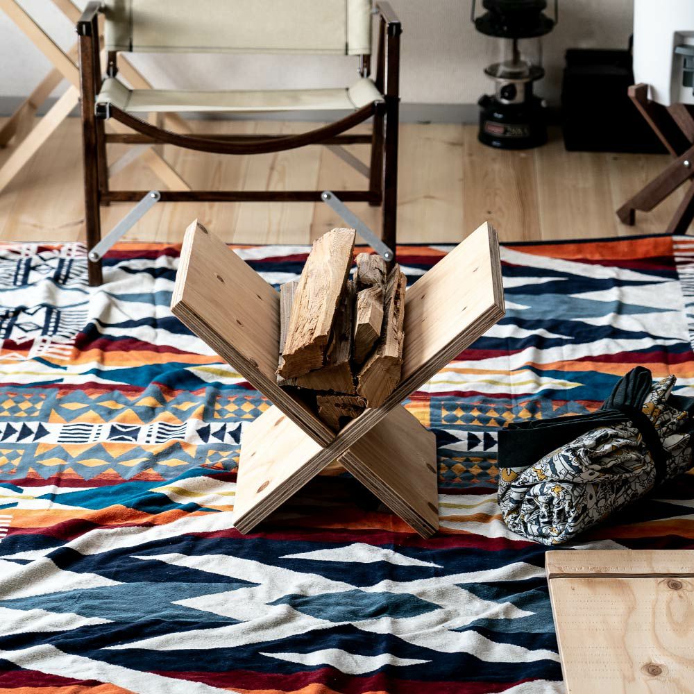 テーブルクロススタンドクーラーボックススタンド焚き火台テーブルキャンプアウトドア木製組み立て