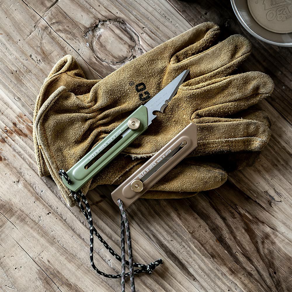 OLFA替刃式ブッシュクラフトナイフBK1ナイフアウトドアオルファワークス