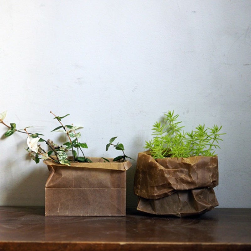 松野屋蝋引紙袋角底1型20枚入日本製ワックスペーパー収納