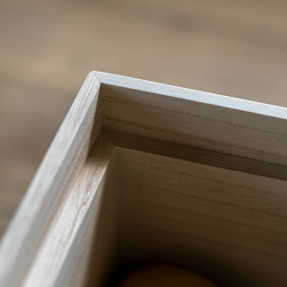 増田桐箱店桐の野菜保存箱Lすのこキッチン収納食品保存野菜保管ベジダブルストッカー