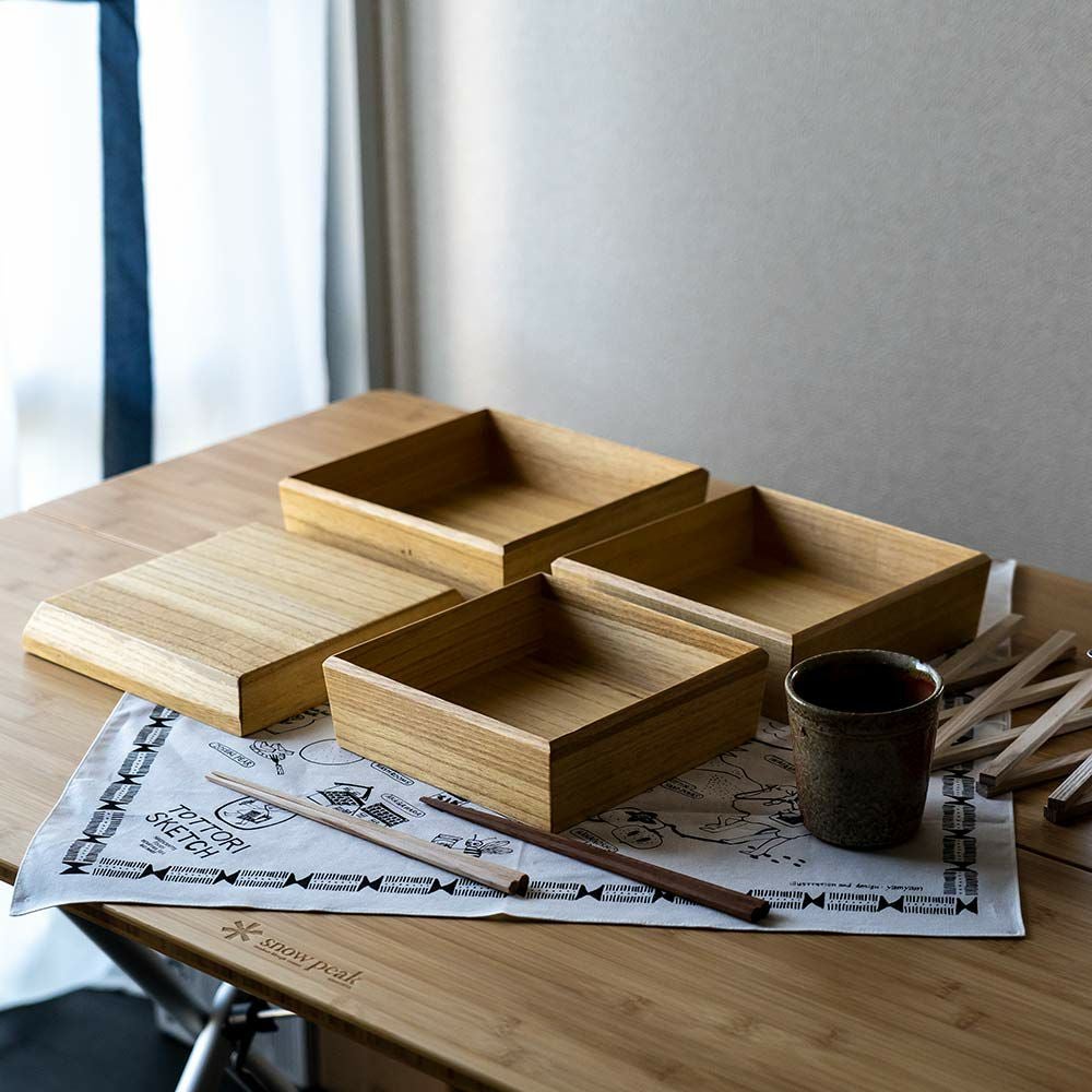 増田桐箱店3段重箱おせち弁当箱3段箱料理重箱木桐日本製国産