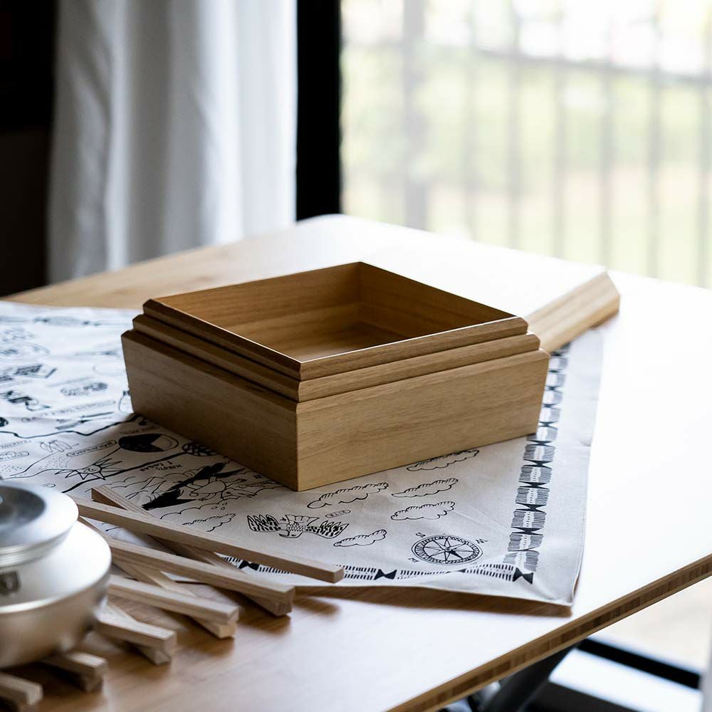 増田桐箱店3段重箱おせち弁当箱3段箱料理重箱木桐日本製国産