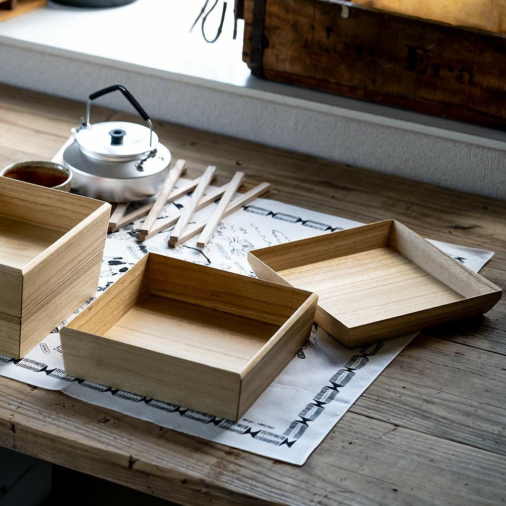 増田桐箱店3段重箱おせち弁当箱3段箱料理重箱木桐日本製国産