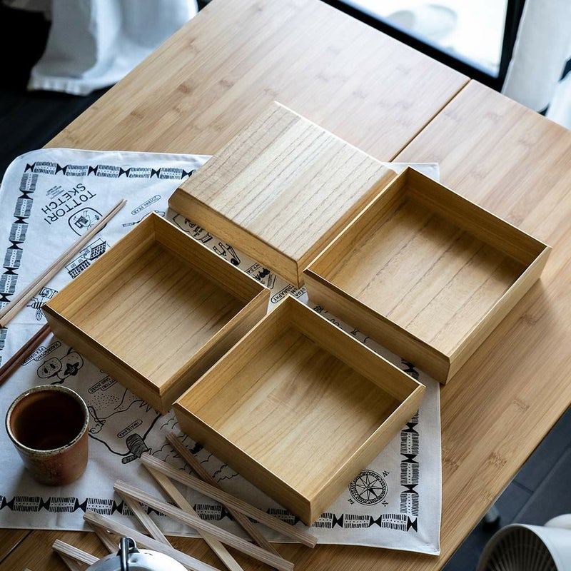 増田桐箱店3段重箱おせち弁当箱3段箱料理重箱木桐日本製国産