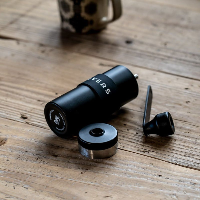 RIVERSコーヒーグラインダーグリットSILVERコーヒーミルグラインダーアウトドア