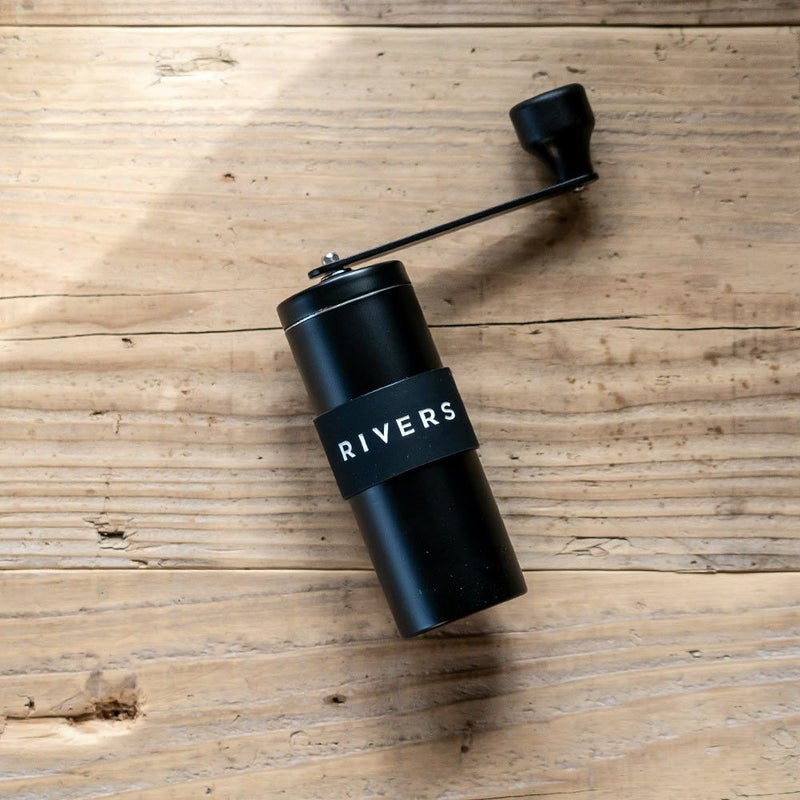 RIVERSコーヒーグラインダーグリットSILVERコーヒーミルグラインダーアウトドア