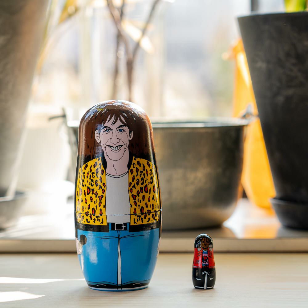 MIDORIKOMATSUマトリョーシカDETAILMusicLegendsロシア人形オブジェ