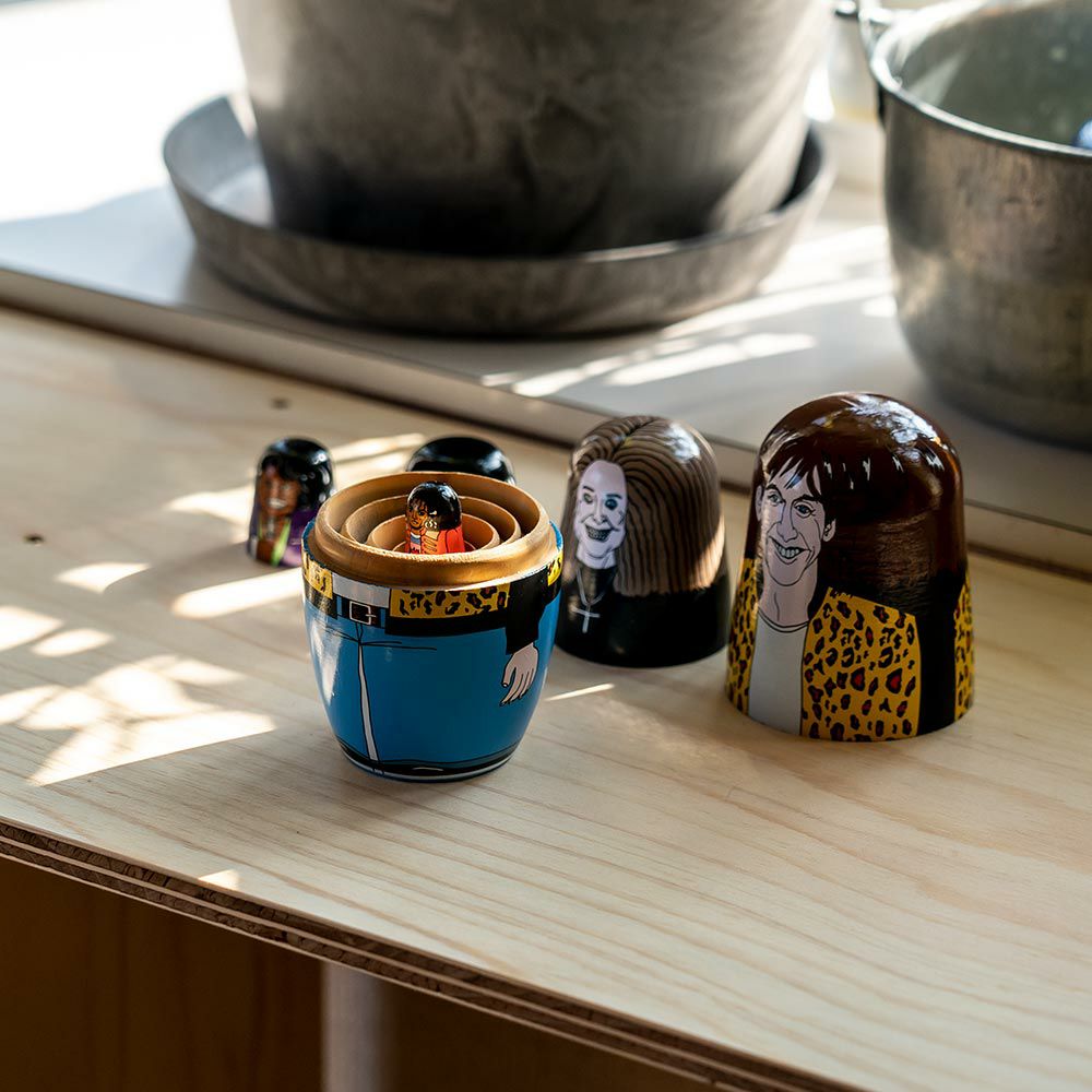 MIDORIKOMATSUマトリョーシカDETAILMusicLegendsロシア人形オブジェ