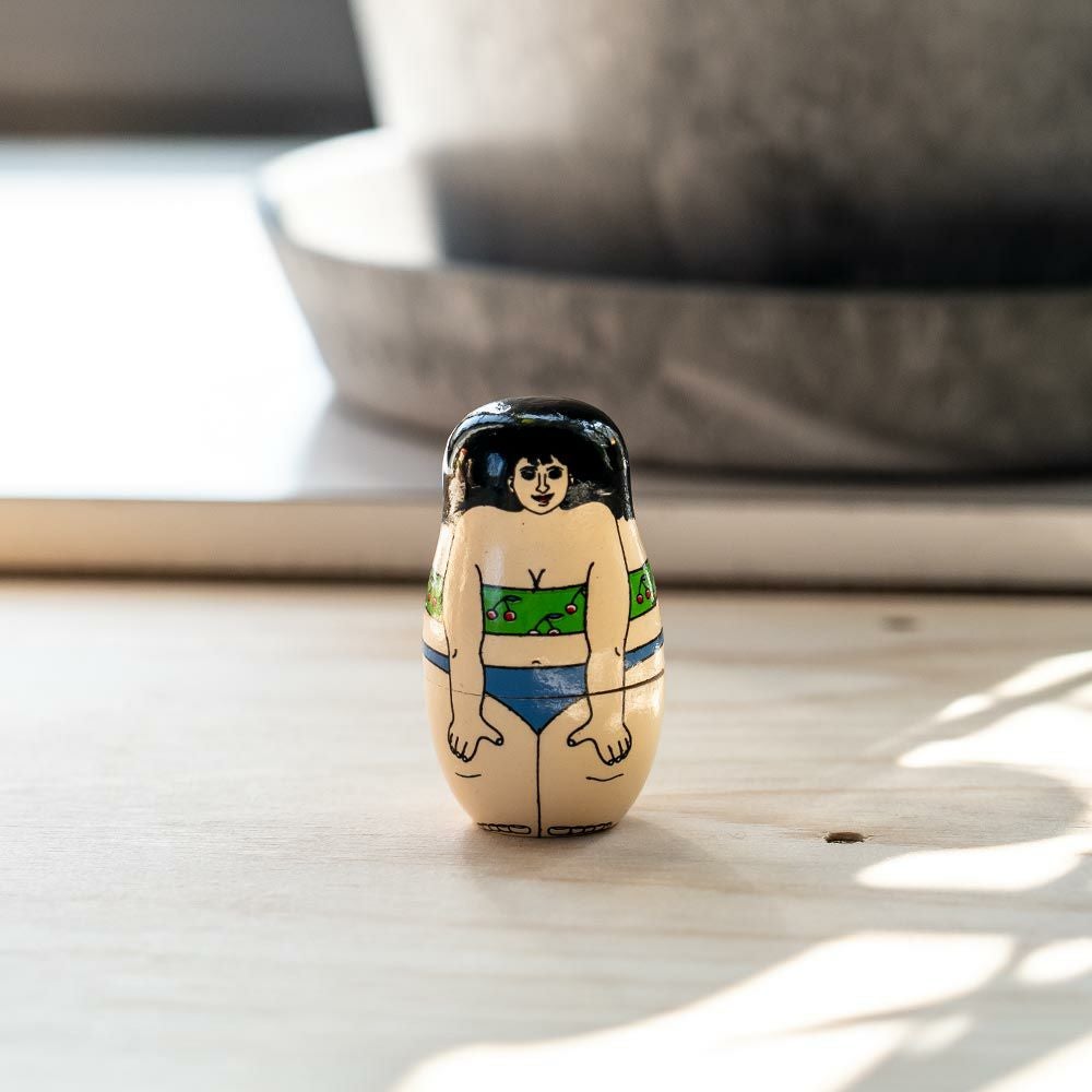 MIDORIKOMATSUマトリョーシカDETAILHAPPYHOTGIRLSロシア人形オブジェ