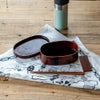 すり漆丸小判弁当箱小松野屋490ml20-1316日本製長野県わっぱランチボックス
