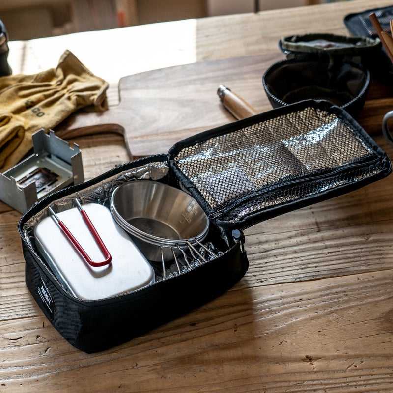 メスティンケースLサイズアンドナット&NUTMESSTINCASE収納ケースキャンプアウトドア