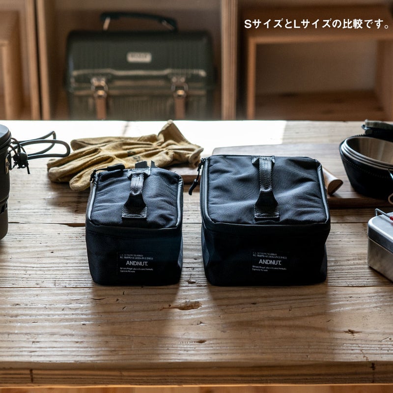 メスティンケースLサイズアンドナット&NUTMESSTINCASE収納ケースキャンプアウトドア