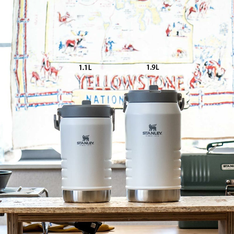 スタンレーSTANLEYアイスフローフリップストロー真空ジャグ1.1L保冷水筒アウトドア