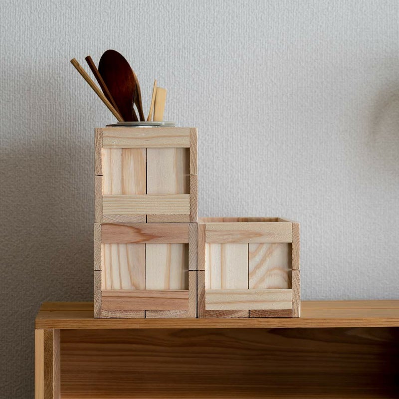 工務店が作る国産りんご箱ミニサイズ卓上サイズ新品什器リンゴ箱木箱収納BOX木製国産