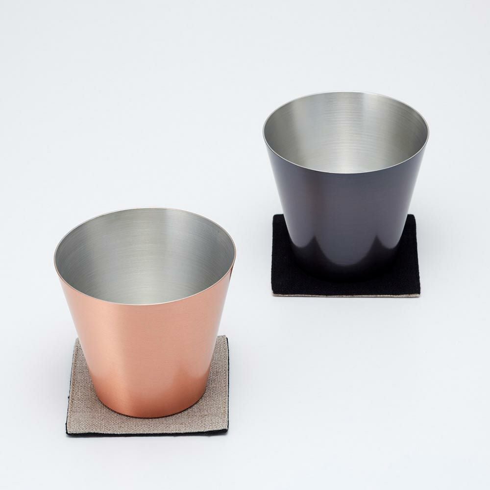 WDH純銅製カップ桐箱入り日本製贈答工芸ギフト