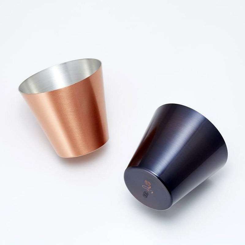 WDH純銅製カップ桐箱入り日本製贈答工芸ギフト