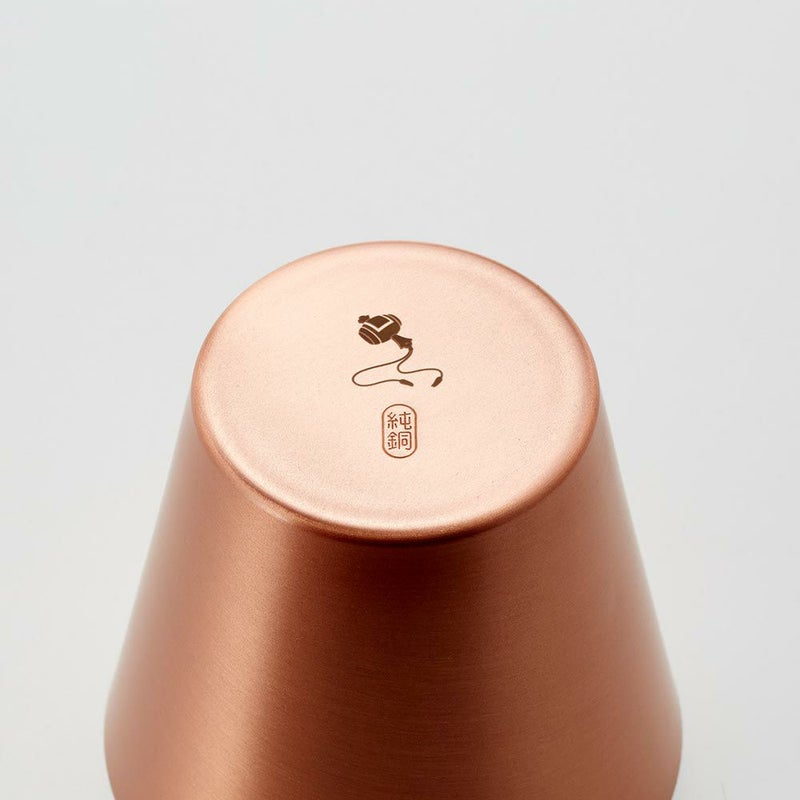 WDH純銅製カップ桐箱入り日本製贈答工芸ギフト