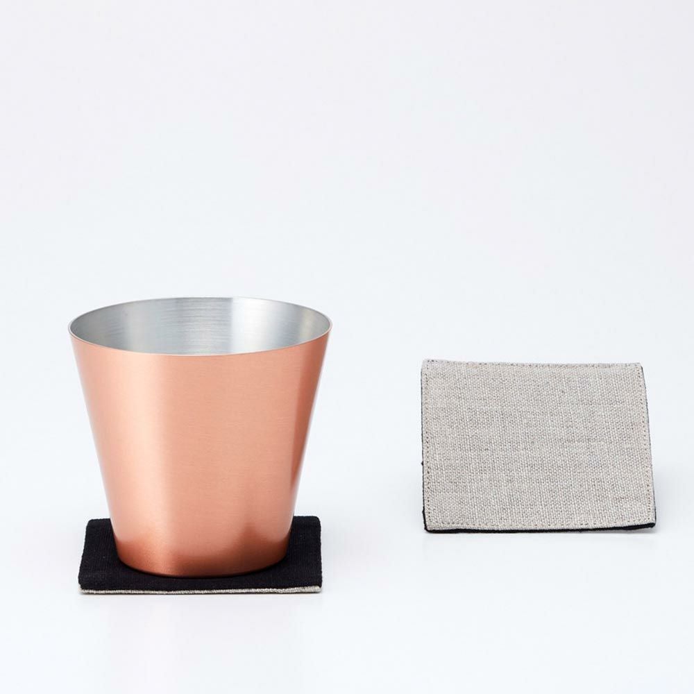 WDH純銅製カップ桐箱入り日本製贈答工芸ギフト