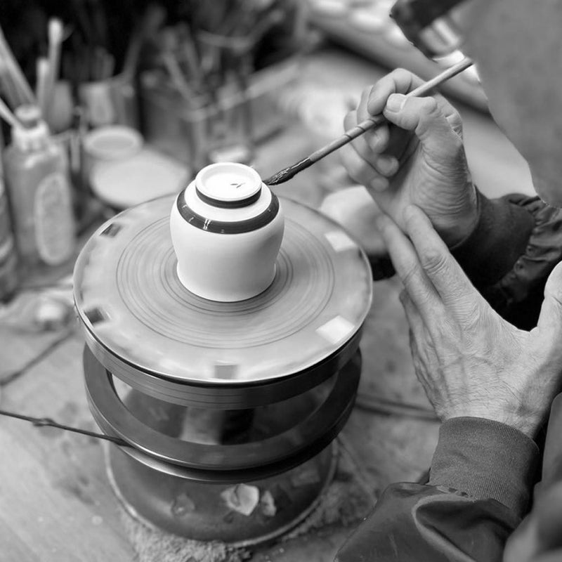 WDH茶器セット急須湯呑2個入り桐箱入り錆釉日本製贈答工芸