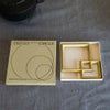炭谷三郎商店鍋敷Trivetスクエア&サークル真鍮日本製