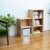 キューブボックスボックスシェルフ収納シェルフ木箱什器レコード男前インテリア木製A4本棚おしゃれディスプレイラック棚ブックシェルフ文庫本雑誌文芸書新書埃よけ冷蔵庫CDDVD