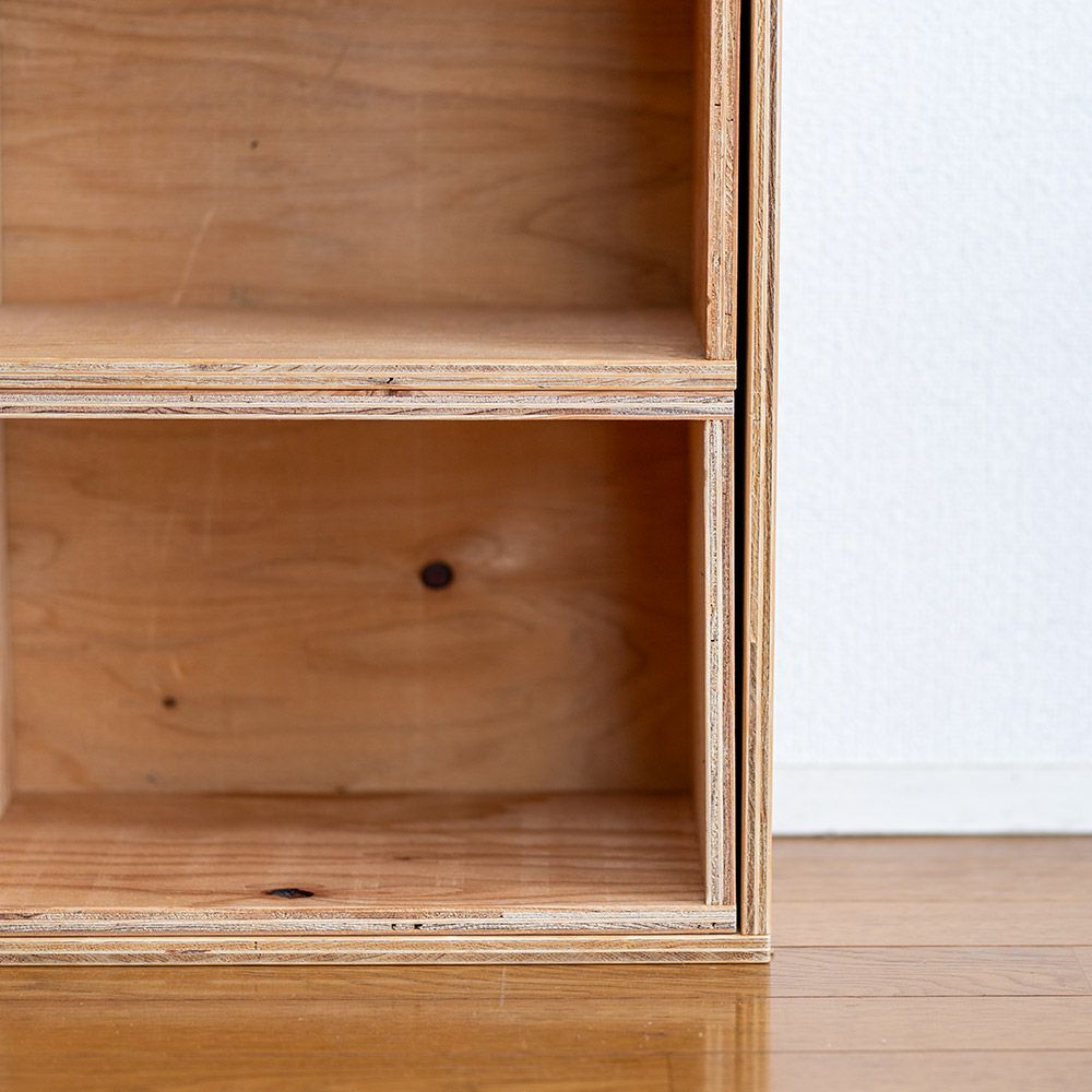 キューブボックスボックスシェルフ３収納シェルフ木箱什器レコード男前インテリア木製A4本棚おしゃれディスプレイラック棚ブックシェルフ文庫本雑誌文芸書新書埃よけ冷蔵庫CDDVD送料無料10P29Aug16