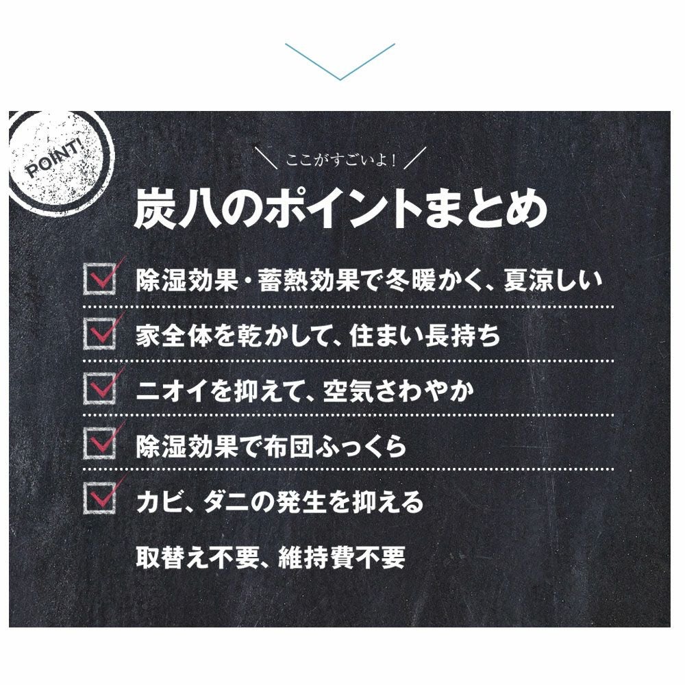 炭のある心地いい暮らし。出雲屋炭八北欧グレー8点セット調湿木炭大袋湿気除湿室内用結露防止対策押入れ用繰り返し炭八ミニタンス用小袋送料無料除湿剤乾燥材脱臭下駄箱用車内