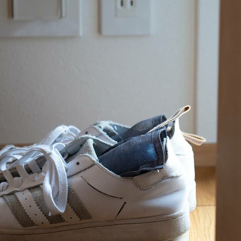 炭八ミニかや袋セット消臭除湿湿気とりクローゼット炭幡井上