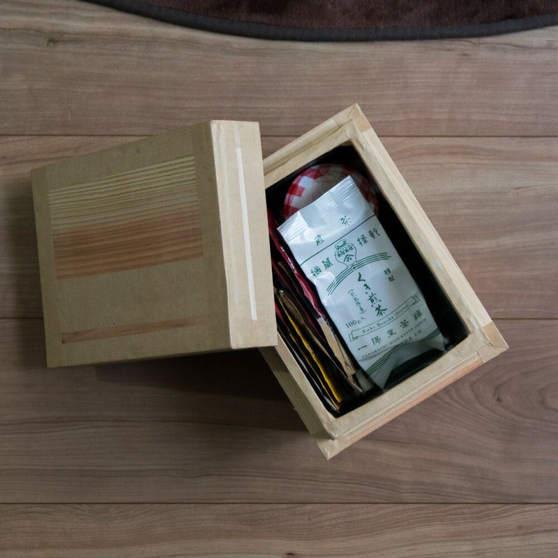 茶箱1kg日本製国産杉使用1キロ