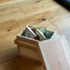 茶箱1kg日本製国産杉使用1キロ木箱