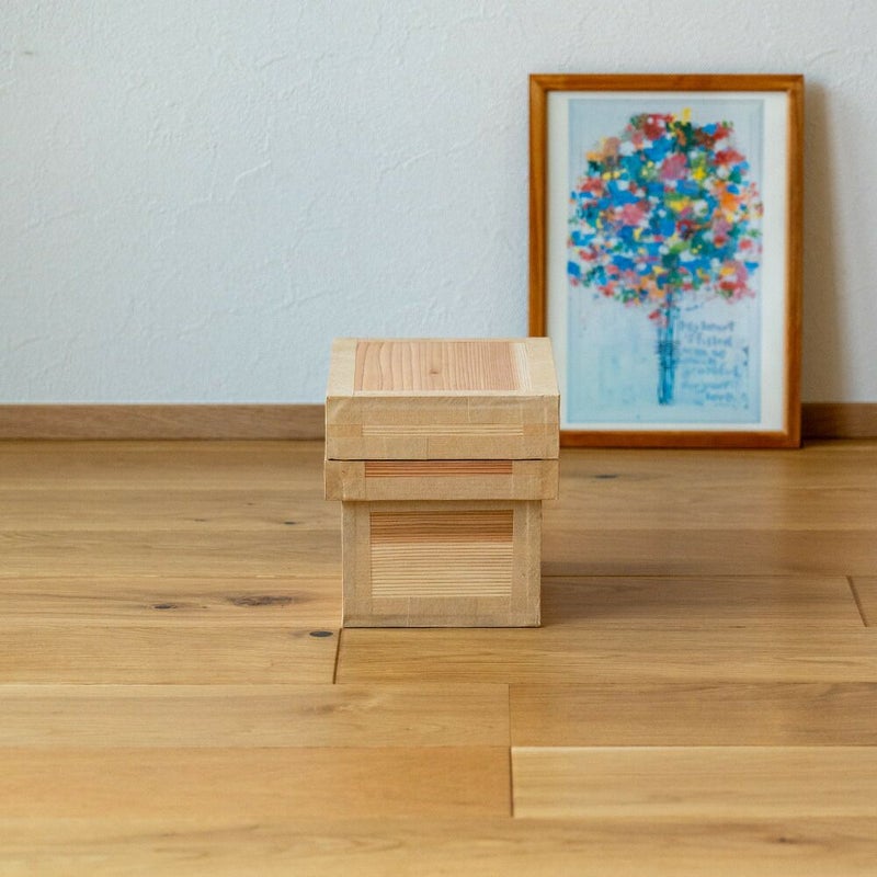 茶箱1kg日本製国産杉使用1キロ木箱