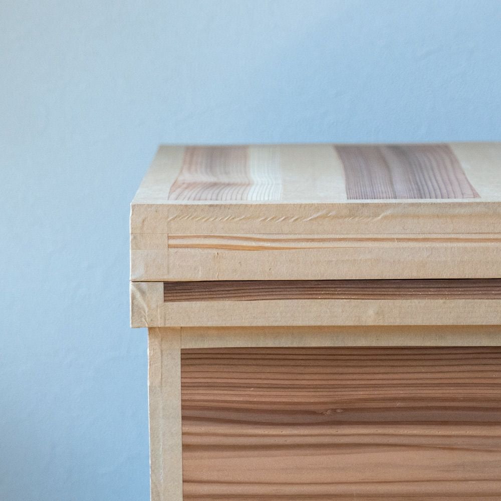 茶箱20kg日本製国産杉使用20キロ木箱