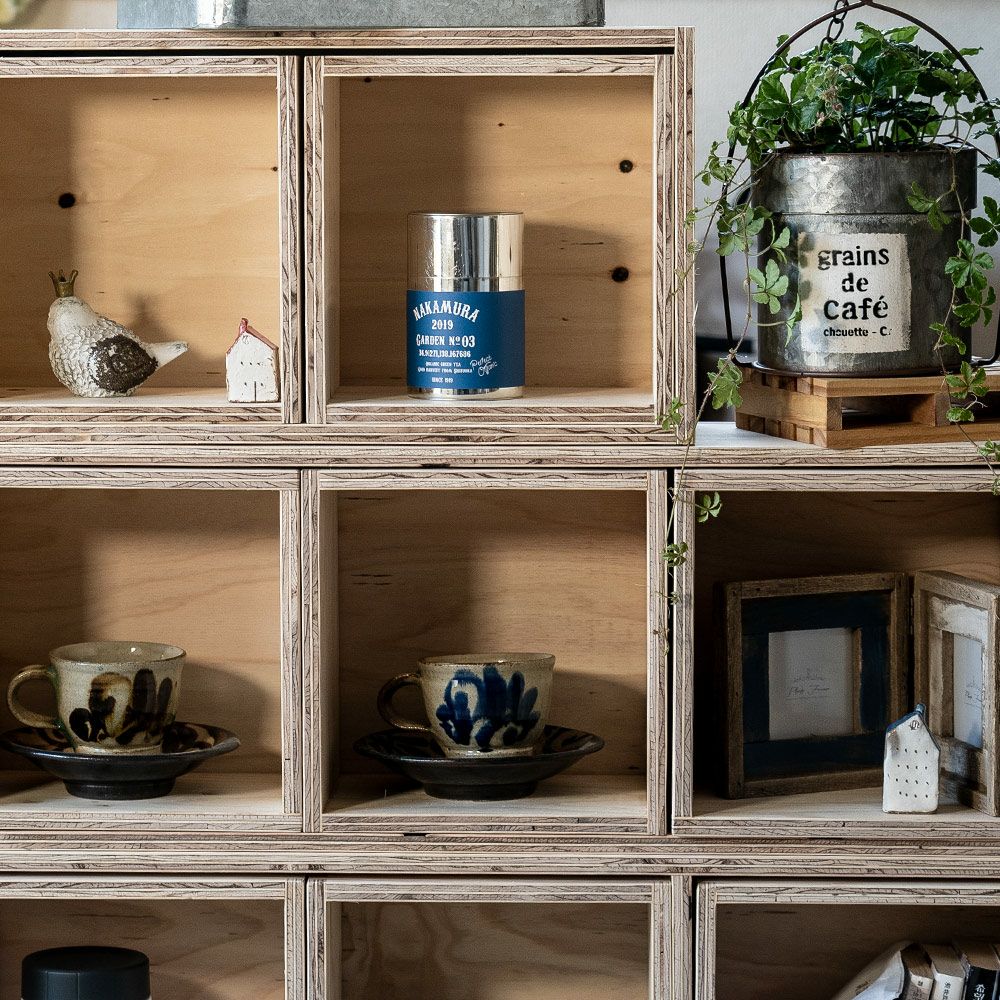 文庫収納ボックスセットシェルフボックス2あられ組みキューブボックスアラレ組み収納本棚木箱マガジンラック文庫文芸CDDVDBDルーター