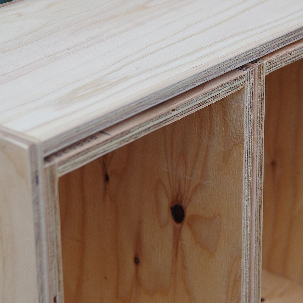 全品ポイント10倍中～！キューブボックスボックスシェルフ４収納シェルフ木箱什器レコード男前インテリア木製A4本棚カラーボックスおしゃれディスプレイラック棚ブックシェルフ文庫本雑誌文芸書新書埃よけCDDVD送料無料10P29Aug16