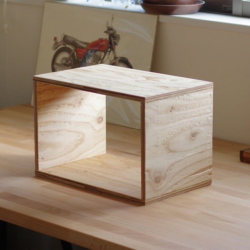 【アウトレット販売】返品交換不可です。キューブボックスSサイズ6個セット木箱収納什器シェルフディスプレイラックルーター本棚収納ボックスブックシェルフ文庫本雑誌文芸書新書CDDVDBD整理