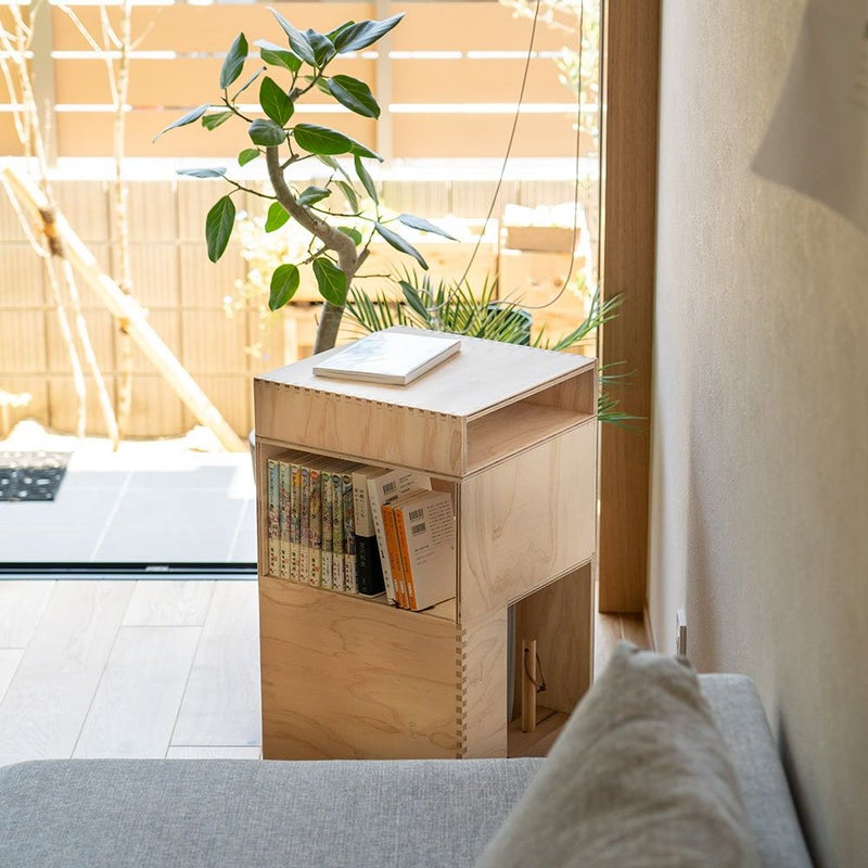 タワーシェルフ収納あられ組キャビネット本収納マガジンラック木製