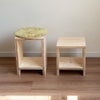 図工室のイススツールstoolベンチ木製収納椅子工作雑誌収納踏み台オリジナルイエノLaboイエノラボ