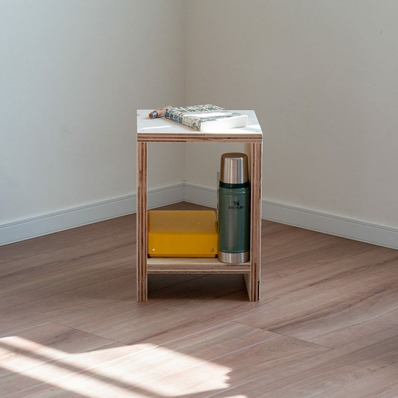 図工室のイススツールstoolベンチ木製収納椅子工作雑誌収納踏み台オリジナルイエノLaboイエノラボ