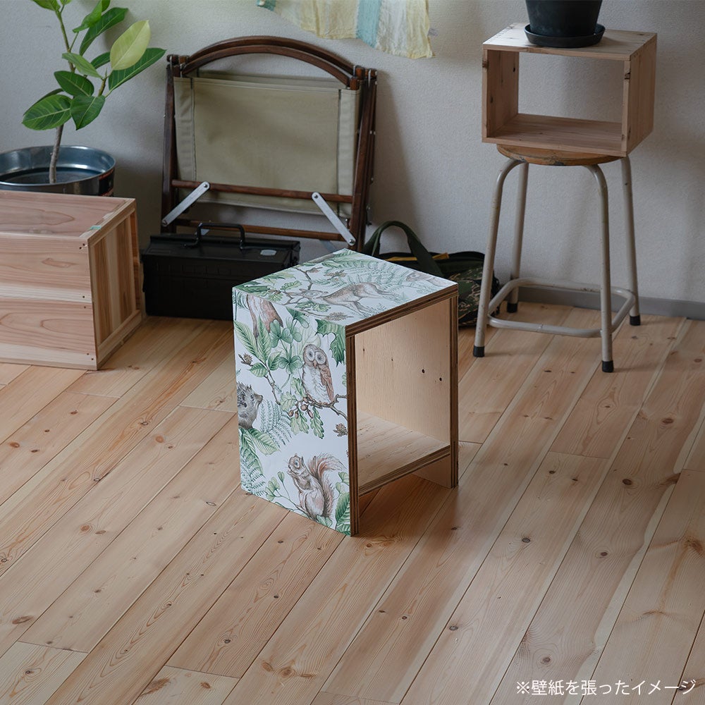 図工室のイススツールstoolベンチ木製収納椅子工作雑誌収納踏み台オリジナルイエノLaboイエノラボ