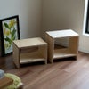 図工室のイス450スツールstoolベンチ木製収納椅子工作雑誌収納踏み台オリジナルイエノLaboイエノラボ