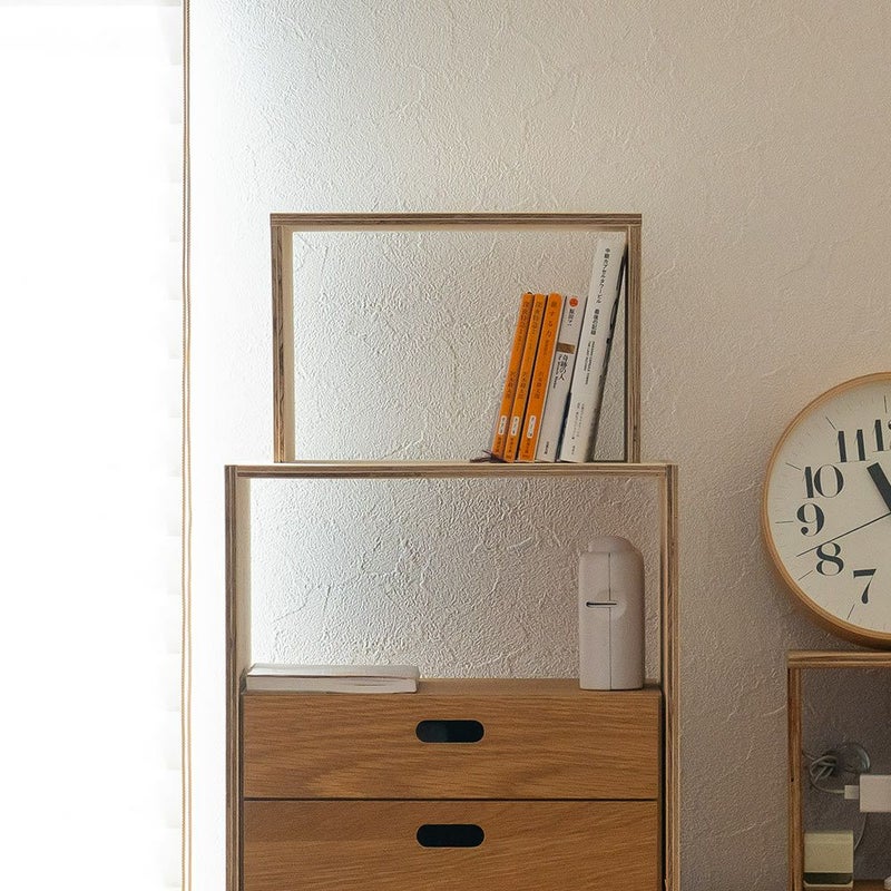 コの字シェルフ収納ボックスシェルフ1個収納本棚マガジンラック文庫文芸