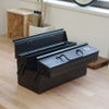 東洋スチールのツールボックス(TOOLBOX)日本製の工具箱！道具入れとしても収納箱としても！STEELTOOLBOXSTORAGEst-350DOUBLELAYERTYPE送料無料